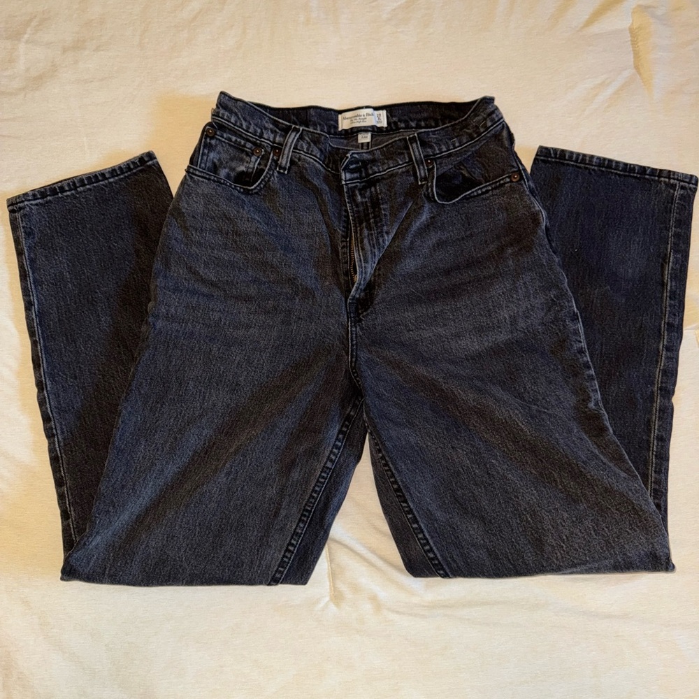 ABERCOMBIE curve love black jeans